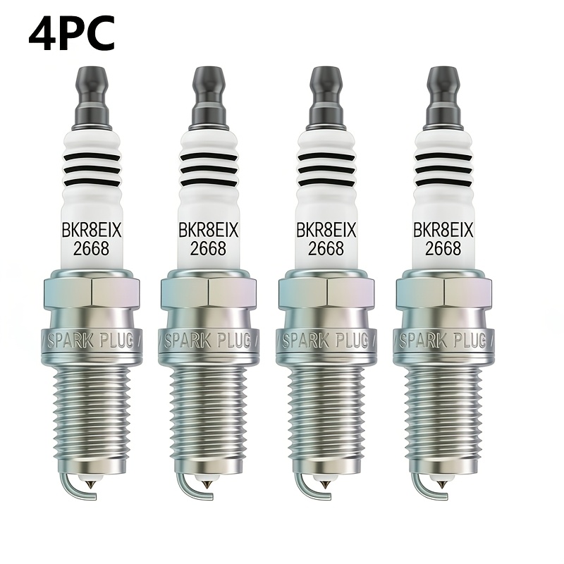 Spark Plug Socket Set - 4-Piece BKR8EIX 2668 Spark Plug Set,
