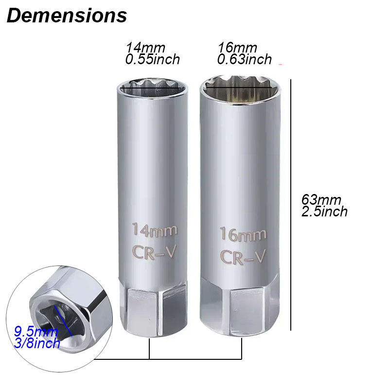 Spark Plug Socket Wrench Key A - Spark Plug Socket Set 评论和价格
