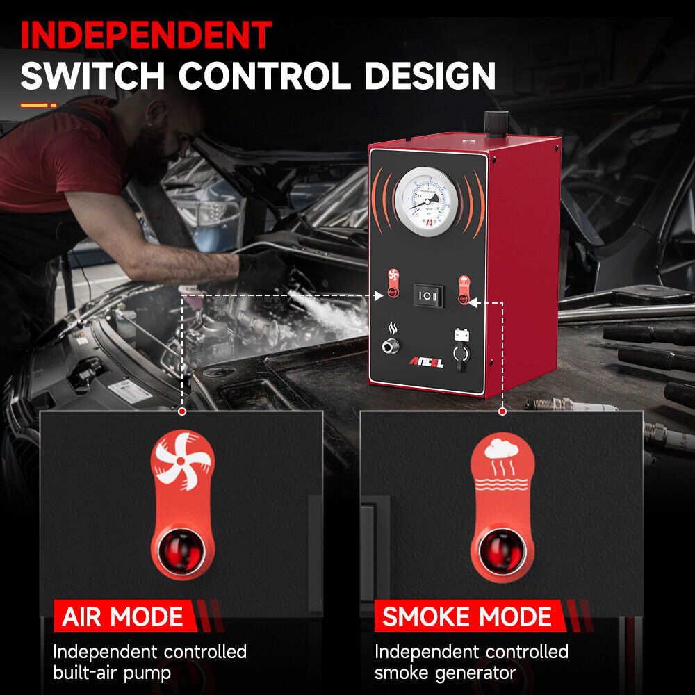 ANCEL S200 EVAP Smoke Leak Det - Smoke Leak Detector 评论和价格