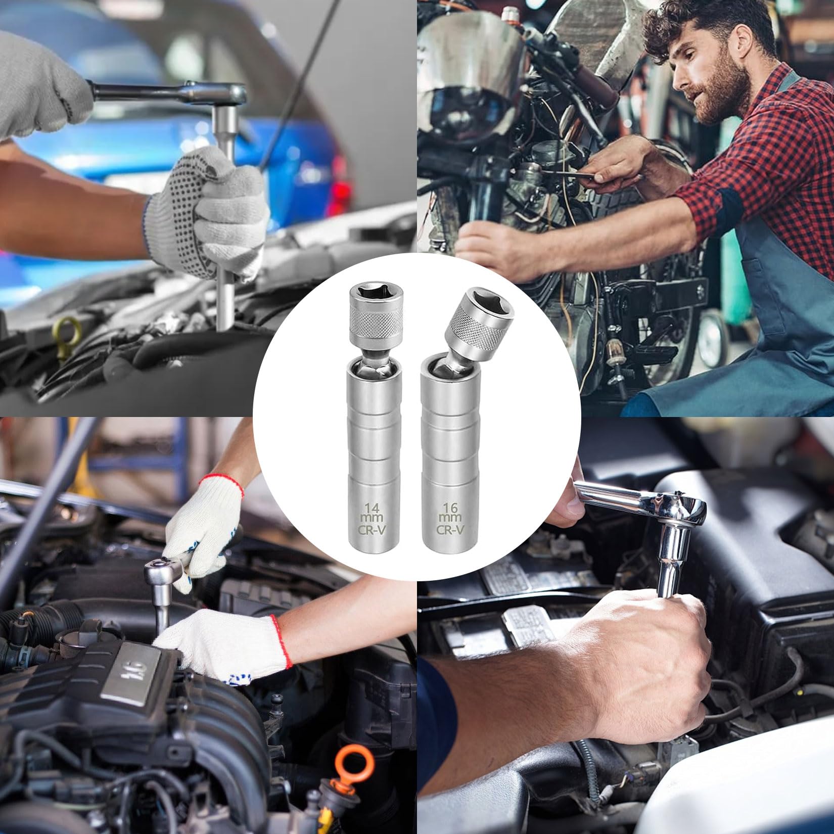14mm/16mm Spark Plug Wrench Se - Spark Plug Socket Set 评论和价格