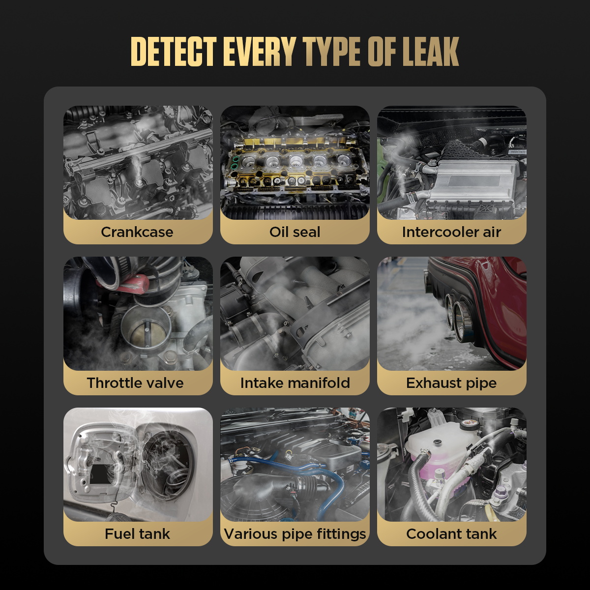 AUTOOL Smoke Machine Leak Dete - Smoke Leak Detector 评论和价格