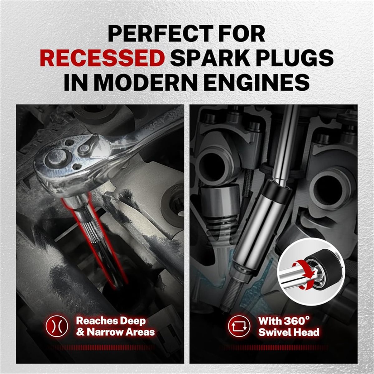 618 Mega Sale 6 Piece Magnetic - Spark Plug Socket Set 评论和价格