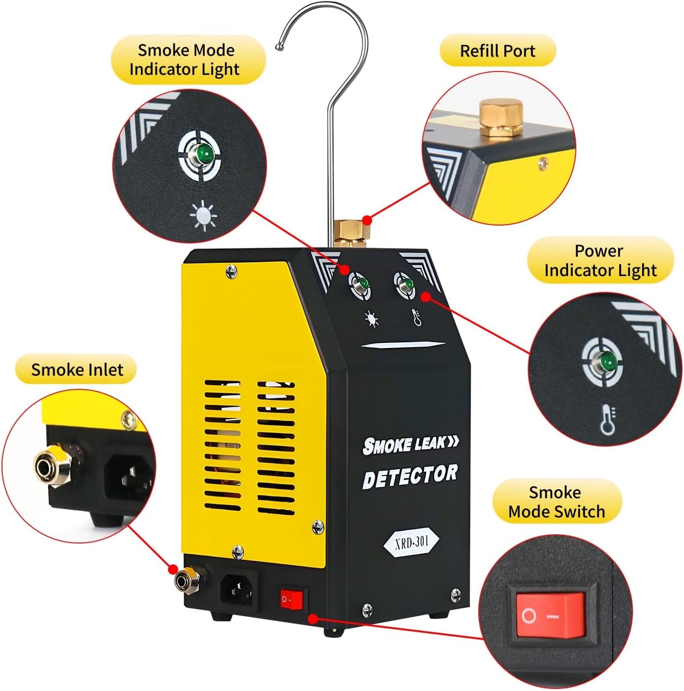 Smoking Generator Oil Smoke Pi - Smoke Leak Detector 评论和价格