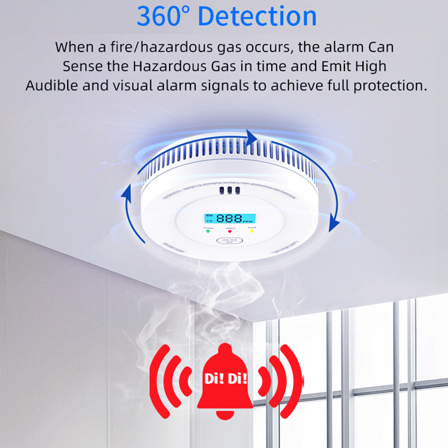 10 years Smoke & Carbon Monoxi - Smoke Leak Detector 评论和价格