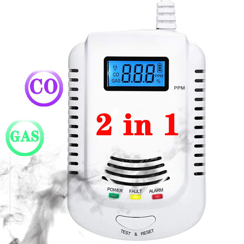 New CO Leak Detector 2-in-1 Ca - Smoke Leak Detector 评论和价格
